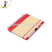 De Buena Calidad Cuaderno de ejercicio de papel Kraft al por mayor, 13.5cm * 18cm